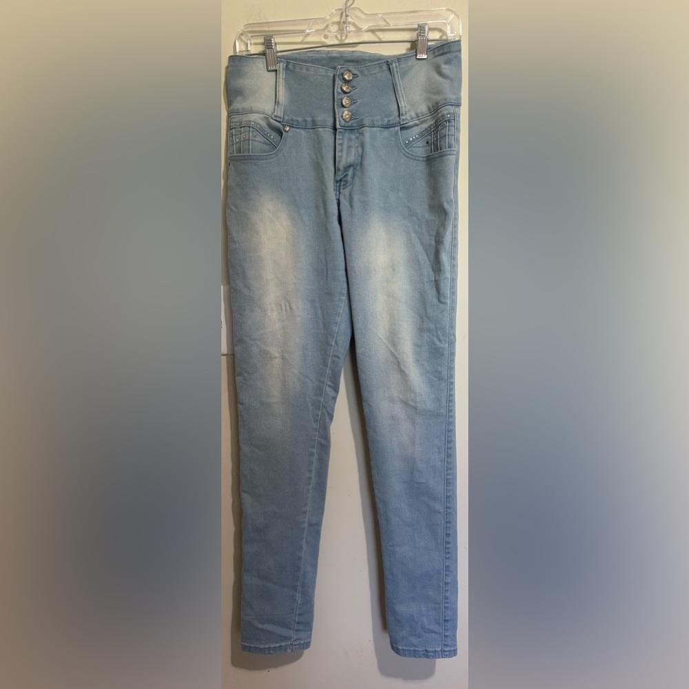 Tush Push Light Blue Women's Jeans (Columbian jeans)